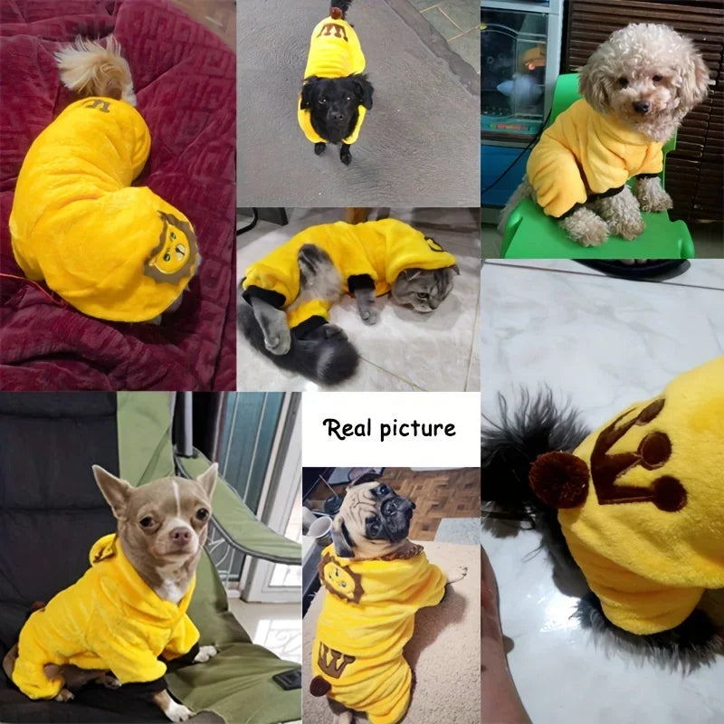 Pet Coral Fleece Cosplay Costume