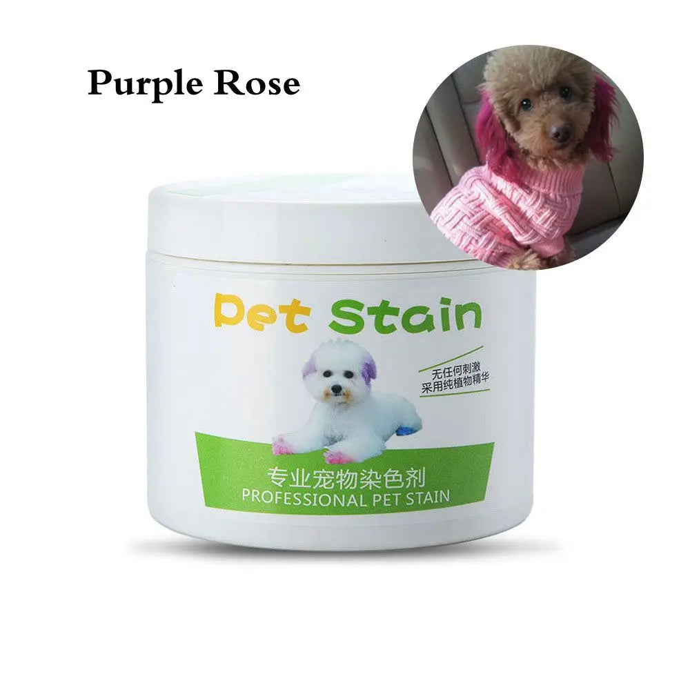 Semi-Permanent Dog Hair Dye Cream 100g
