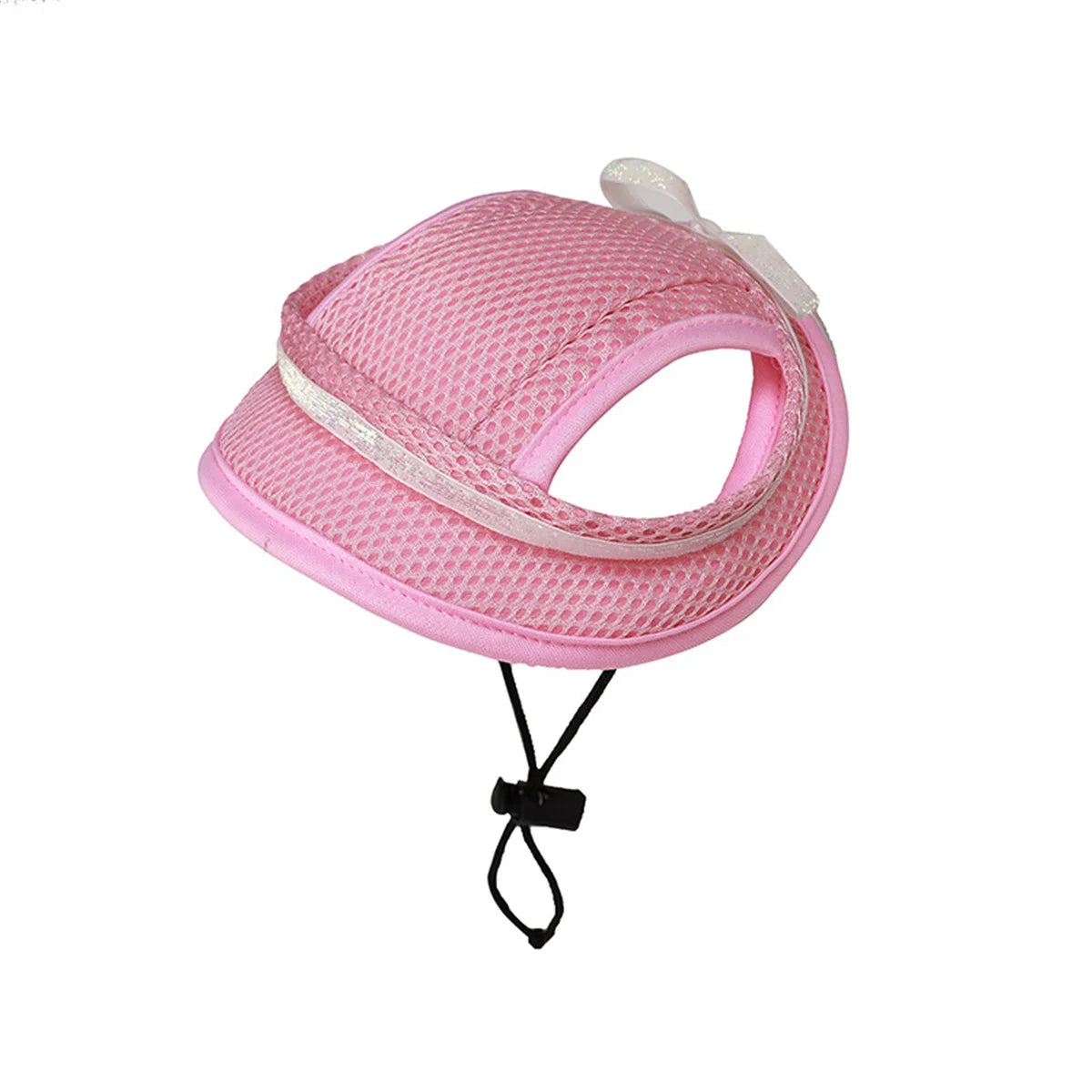 Dog Sun Hat Breathable Round Brim Summer Cap