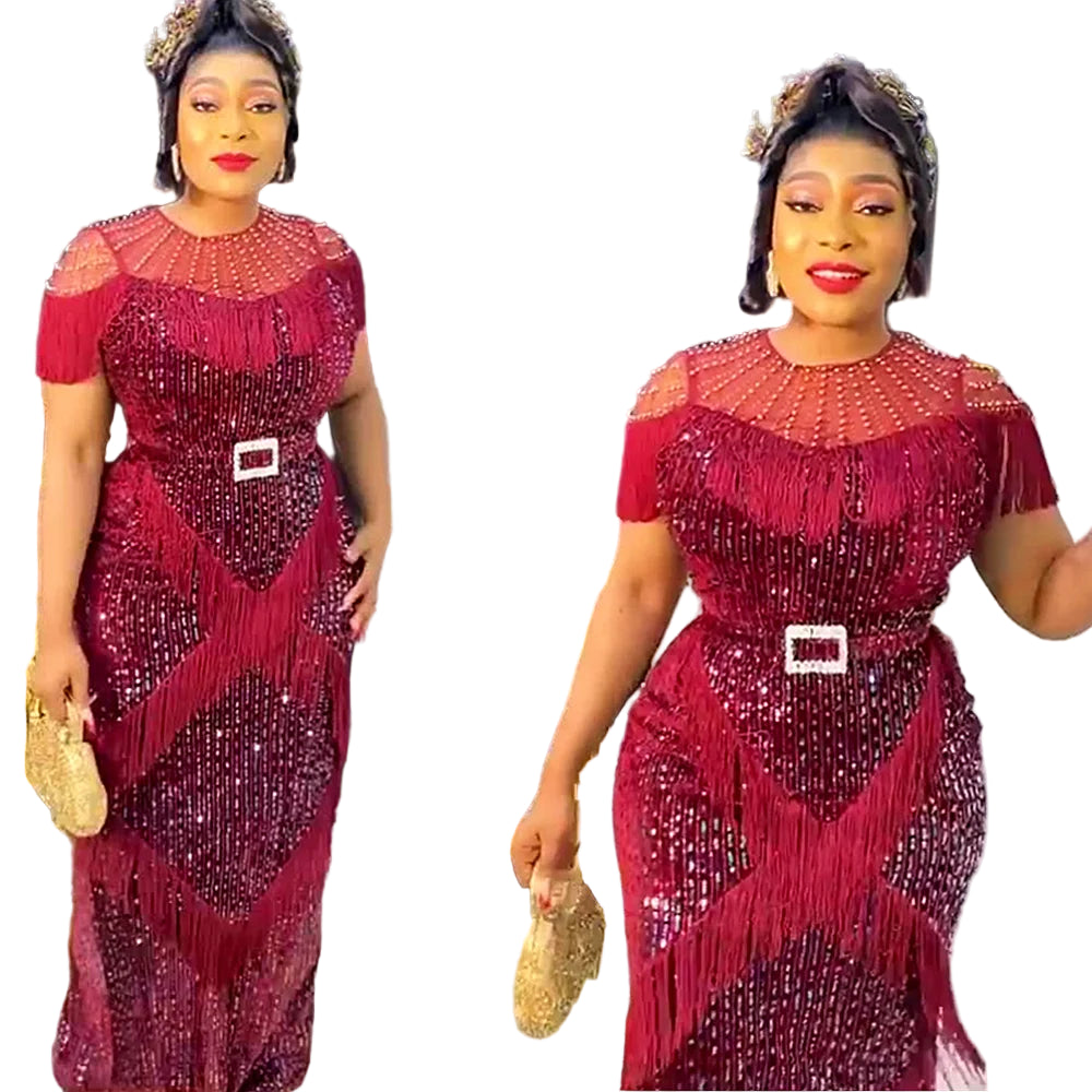 Plus Size African Party Dresses for Women