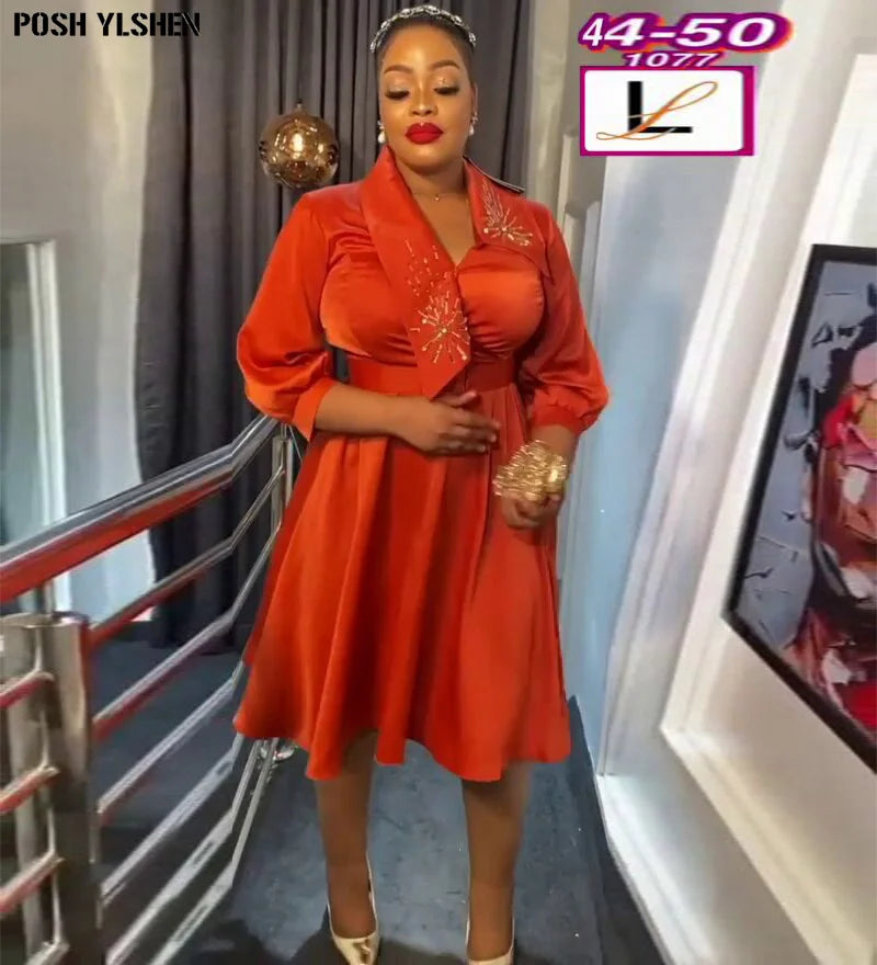 Elegant African Wedding Dress