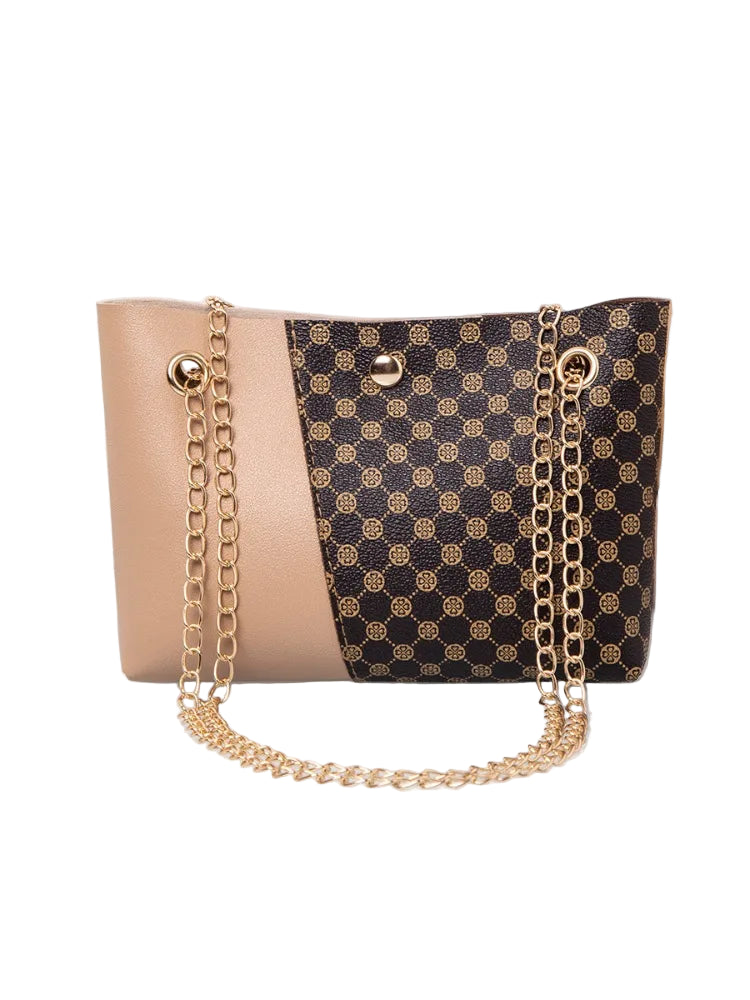 Trendy Polka Dot Chain Bucket Bag
