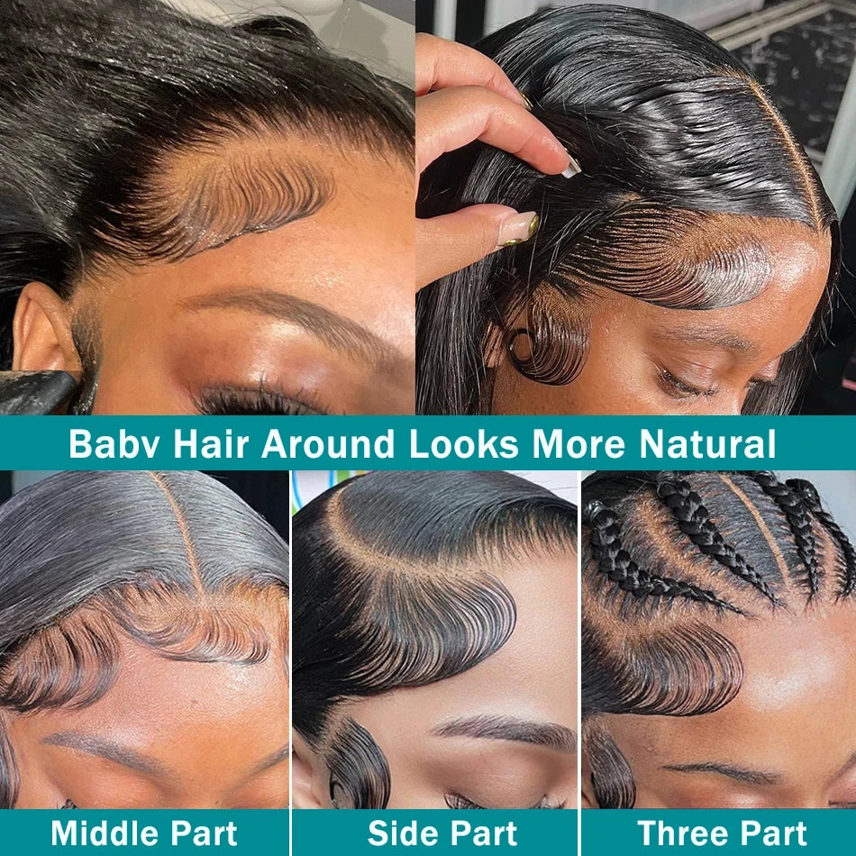 Jerry Curly Short Bob Wig– 13x4 Water Wave Human Hair