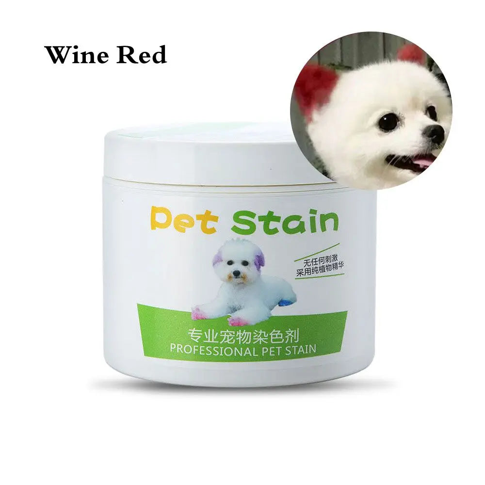 Semi-Permanent Dog Hair Dye Cream 100g