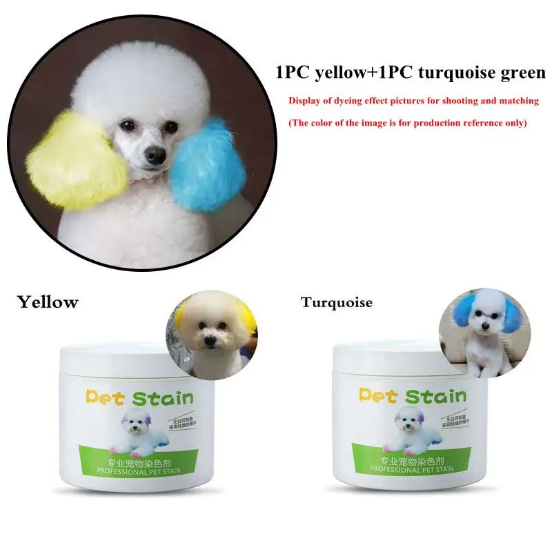 Semi-Permanent Dog Hair Dye Cream 100g