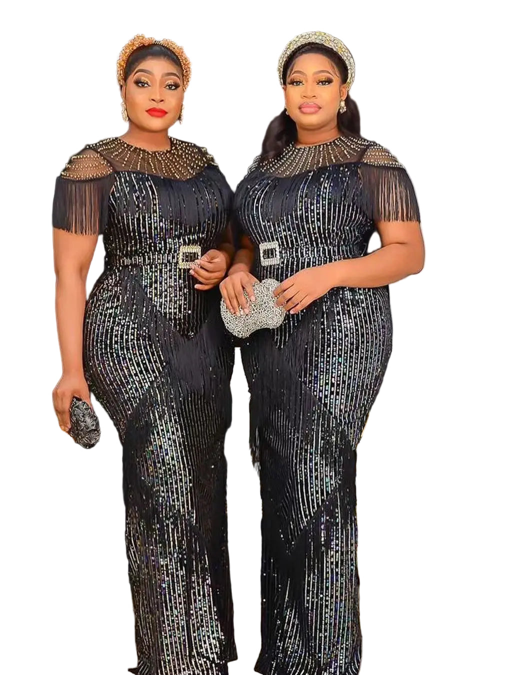 Plus Size African Party Dresses for Women