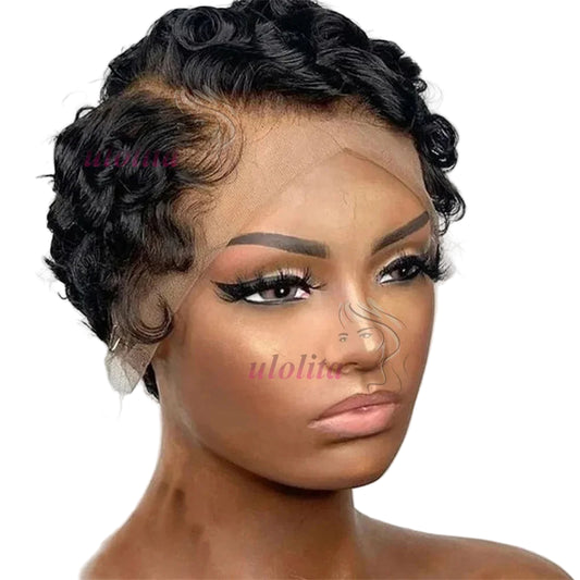 Short Finger Wave Bob Wig