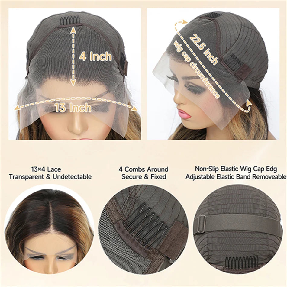 Bone Straight Short Human Hair Bob Wig