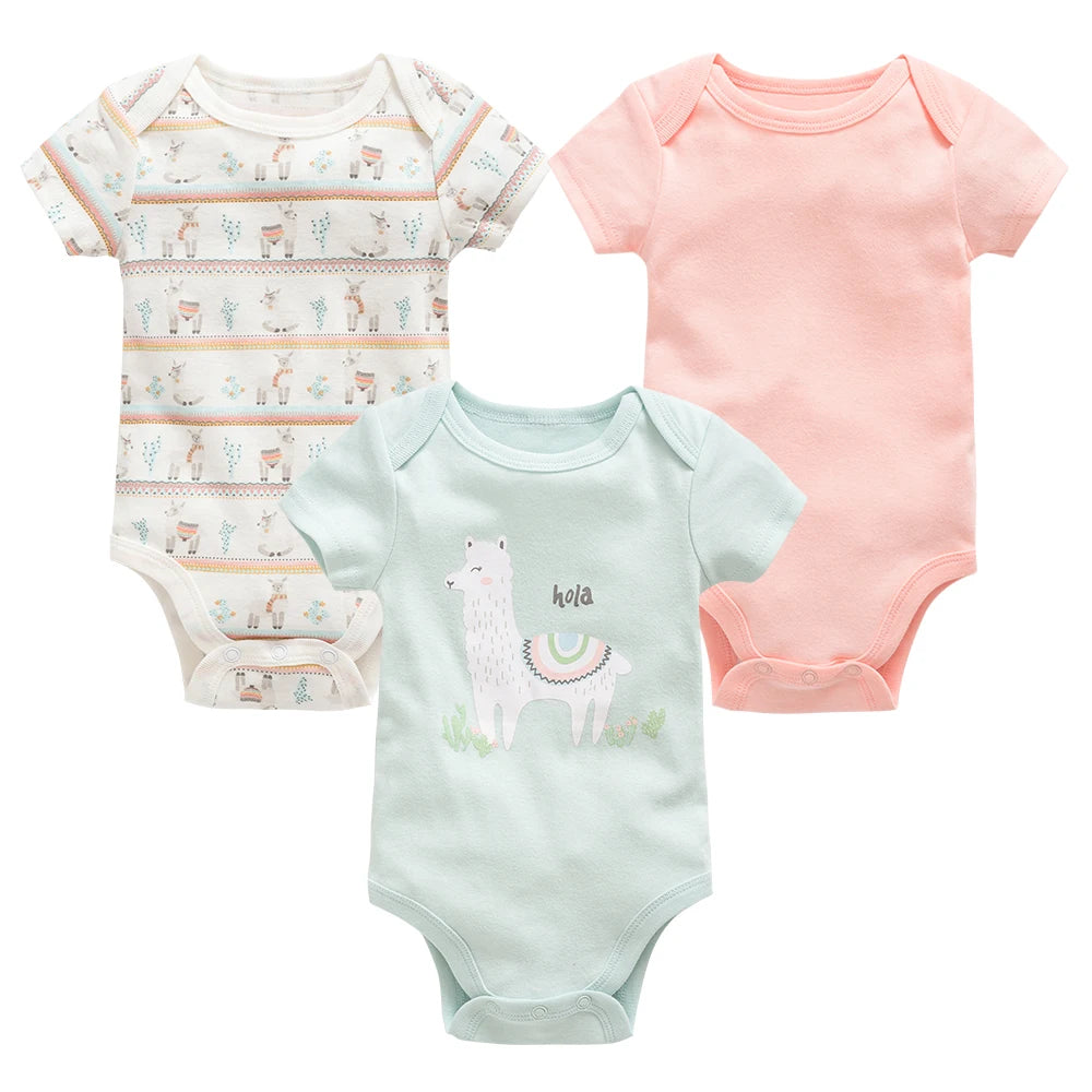 Baby Bodysuit Set 0-12 Months