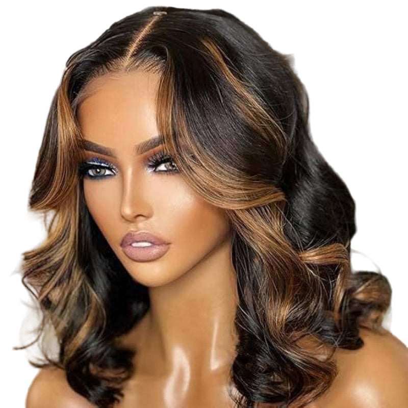 Short Body Wave Synthetic Wig