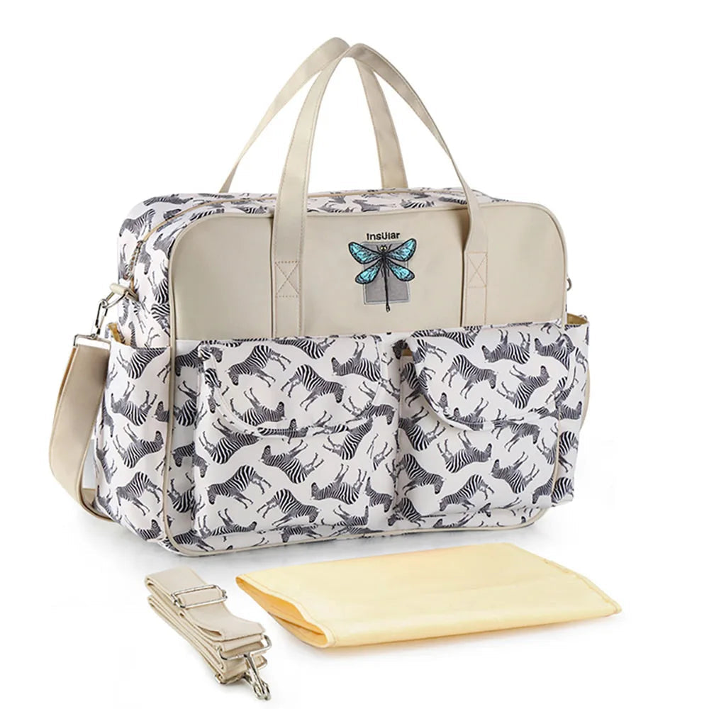 Stylish Waterproof Multifunctional Diaper Bag