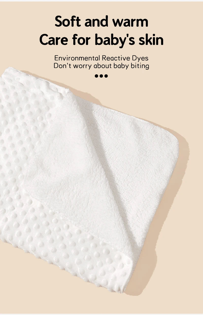 Minky Baby Super Soft Kids Swaddle Blanket