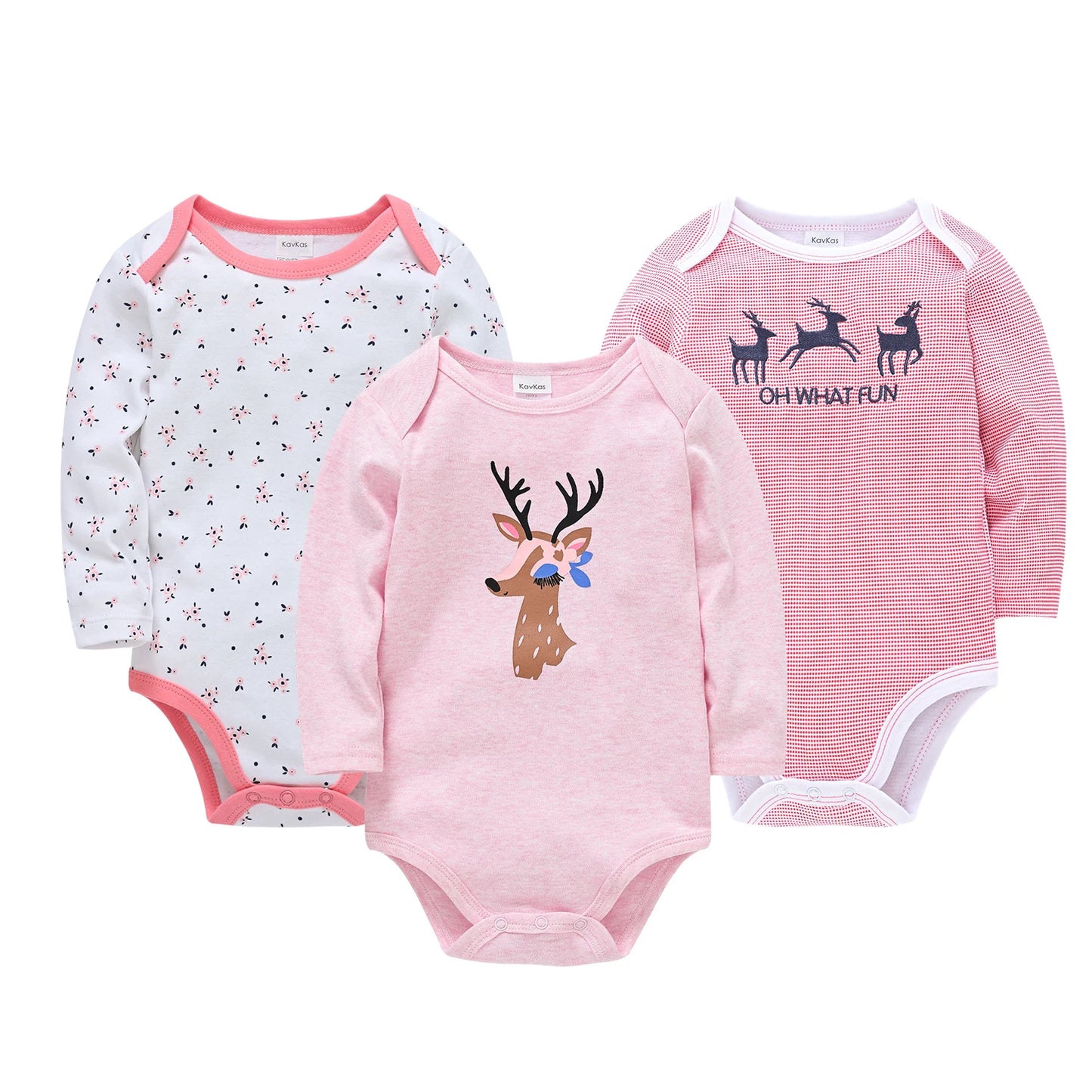 Baby Long Sleeve Autumn Bodysuit Set
