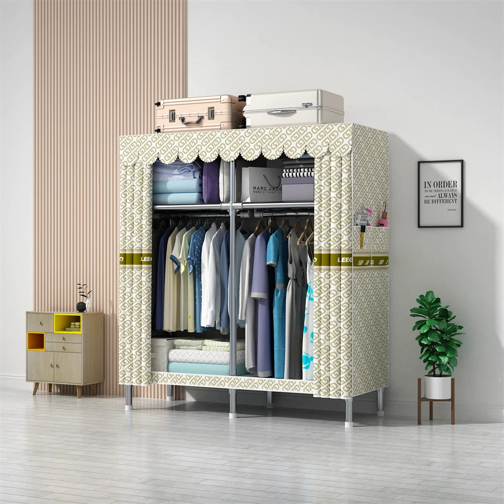 Bedroom Foldable Cloth Wardrobe