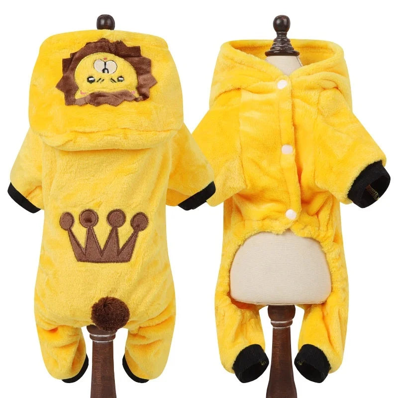 Pet Coral Fleece Cosplay Costume