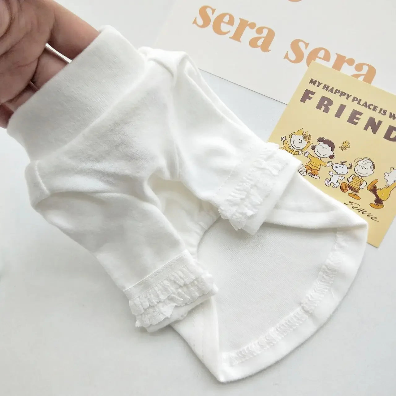 Dog Pure White Bottoming Shirt Pet Clothes