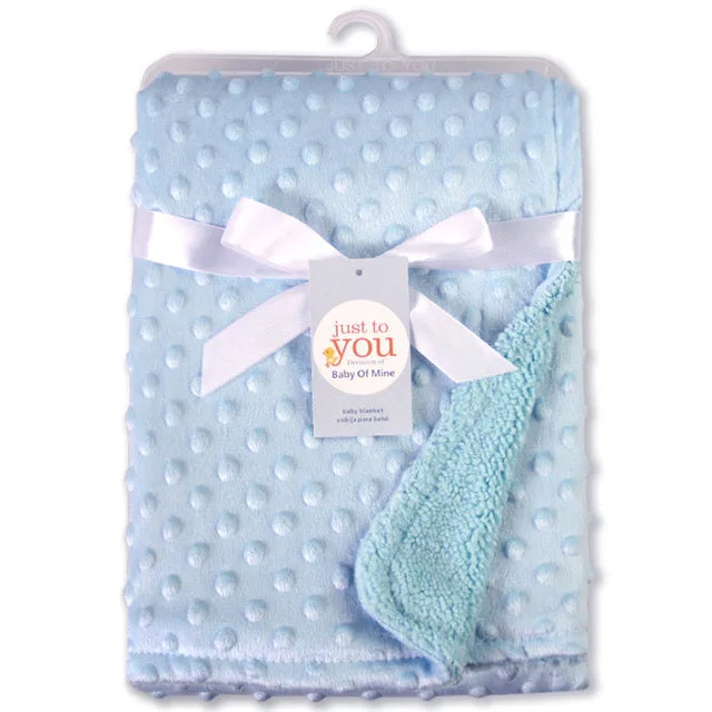 Soft Fleece Baby Swaddle & Blanket Set