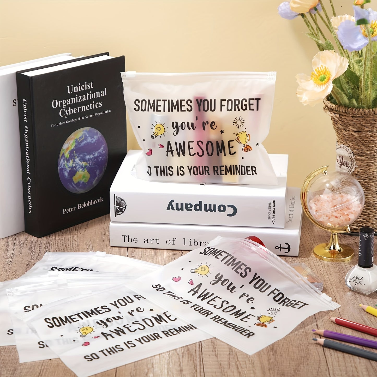 Inspirational Makeup Bags for Women