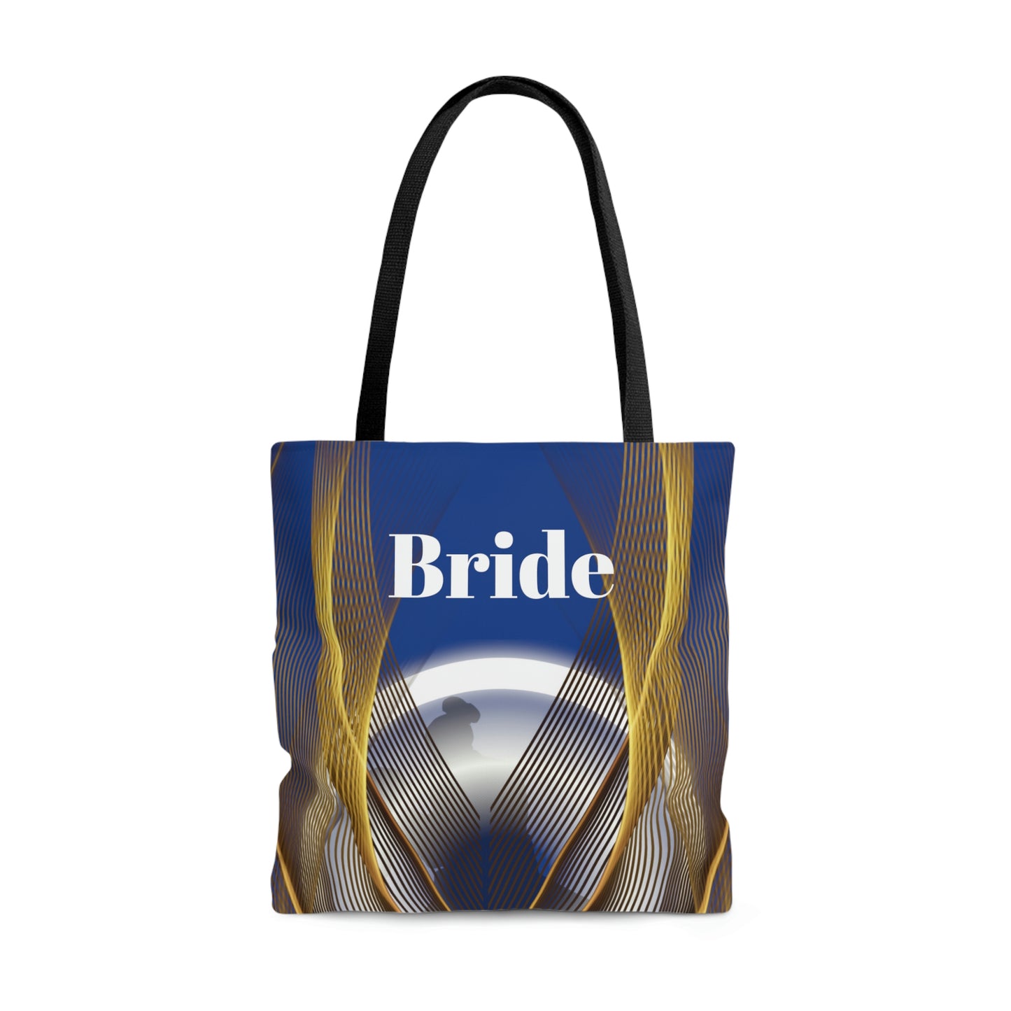 Custom Bride Tote | Blue Women Shoulder Bag | Practical Wedding Gift for Her | Bridal Shower Gift | Women Engagement | Bride to be