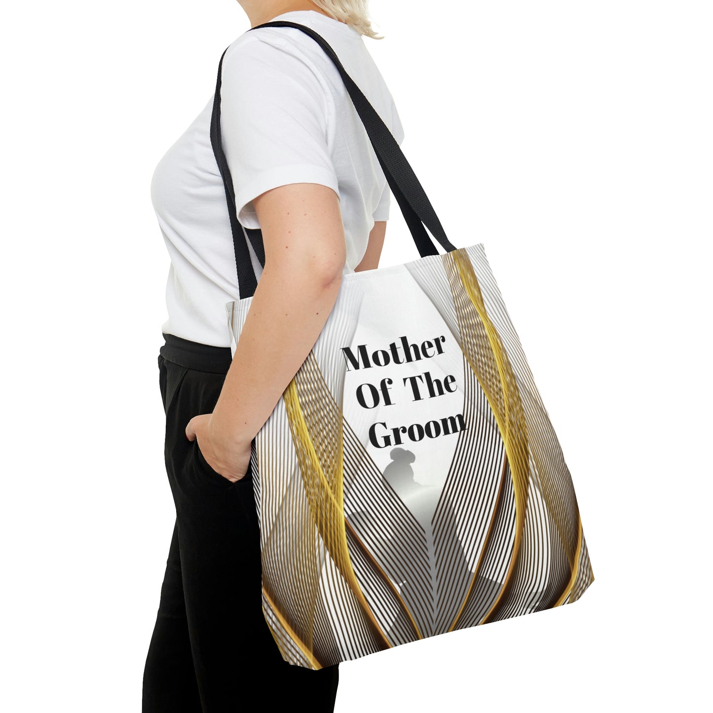 Mother Of The Groom Gift Bag | White Tote | Practical Wedding Gift | Bridal Shower Gifts