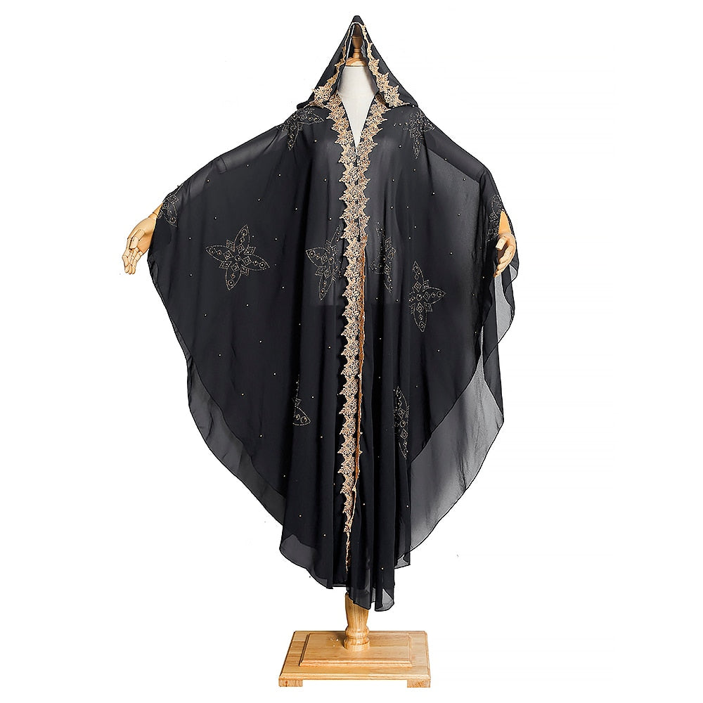 Abaya Dubai Kaftan Muslim Hijab Dresses For Women Kimono Caftan