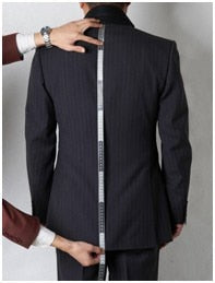 Black Sequin Party Men Suits One-piece Fashion Wedding Suit Jacket Belt Suit for Men Formal Occasion-Top Super Deals-Free Item Online