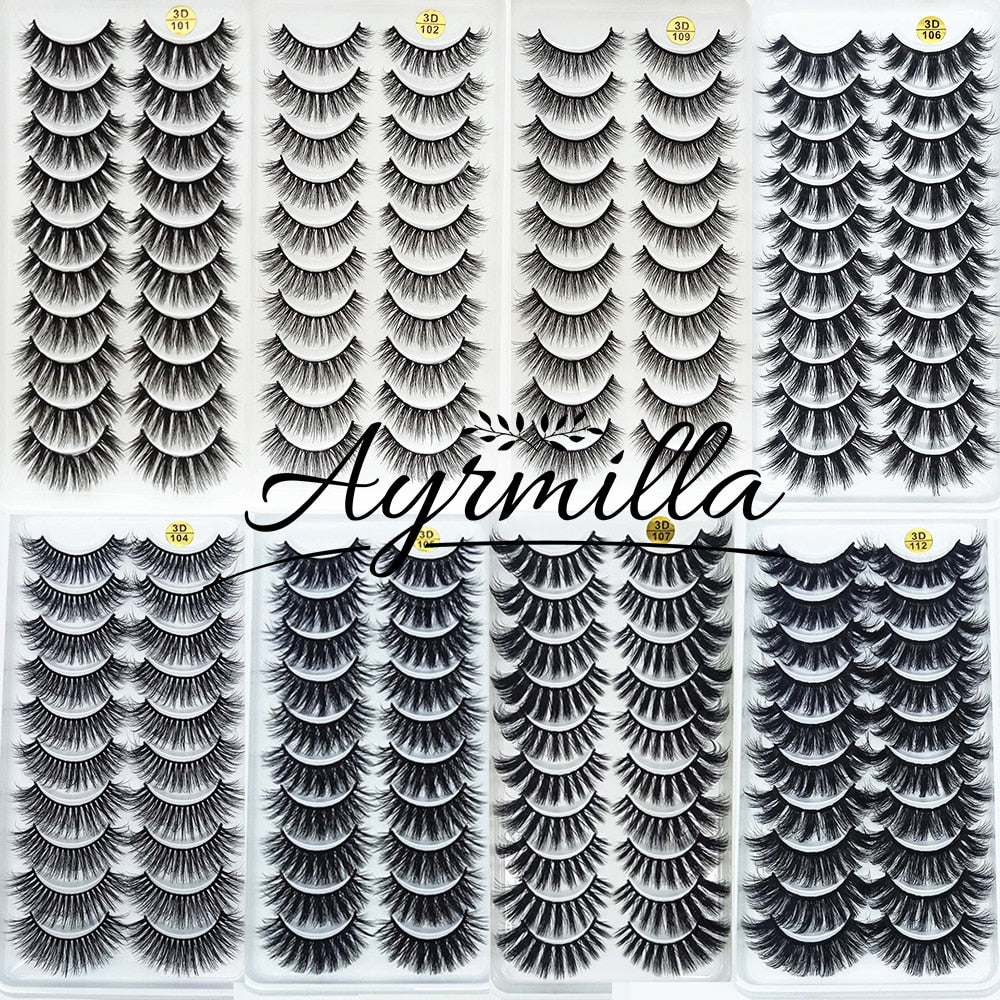 3D Mink Lashes Natural Eyelashes Dramatic False Eyelashes