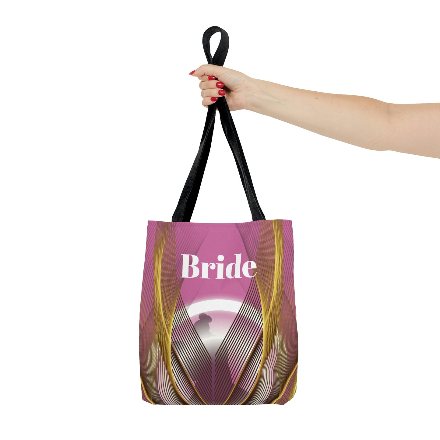 Custom Bride Tote | Pink Women Shoulder Bag | Practical Wedding Gift for Her | Bridal Shower Gift | Women Engagement | Bride to be