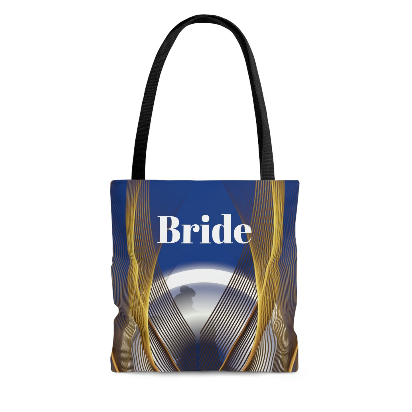 Custom Bride Tote | Blue Women Shoulder Bag | Practical Wedding Gift for Her | Bridal Shower Gift | Women Engagement | Bride to be