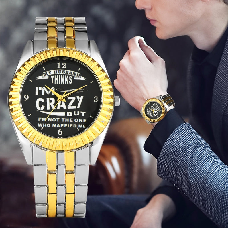 Husband Loves Wrist Watch Gifts From Wives-Free Item Online