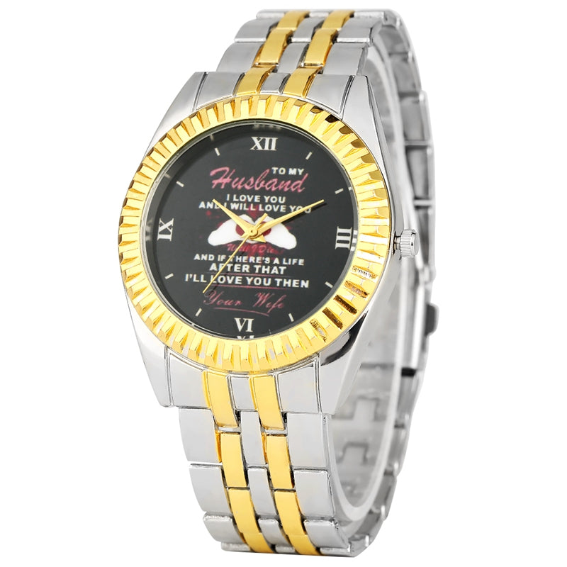 Husband Loves Wrist Watch Gifts From Wives-Free Item Online