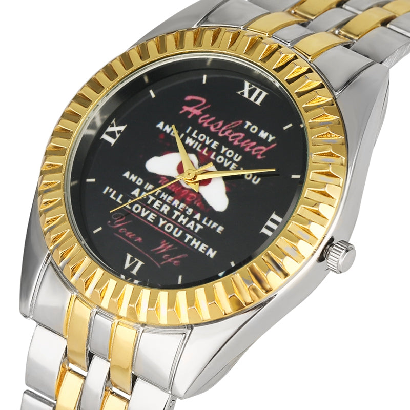 Husband Loves Wrist Watch Gifts From Wives-To my husband-Free Item Online