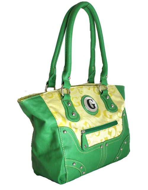 Women Fashion Shoulder Handbag AY09-Handbag-green-Free Item Online