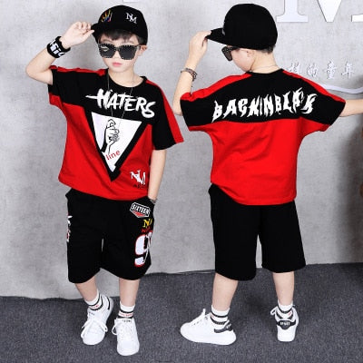 Fashion Boy Clothes Cool Kids Hip Hop Clothing Sports Suit