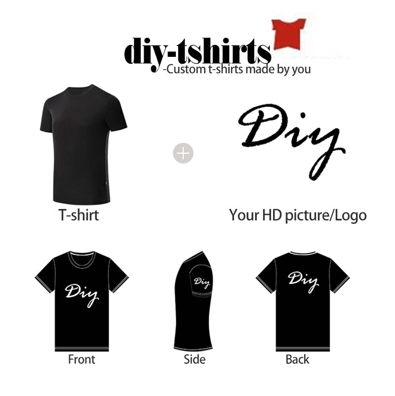Custom Design Your Own T-shirts Printing Brand Logo-women tops-Free Item Online-Free Item Online