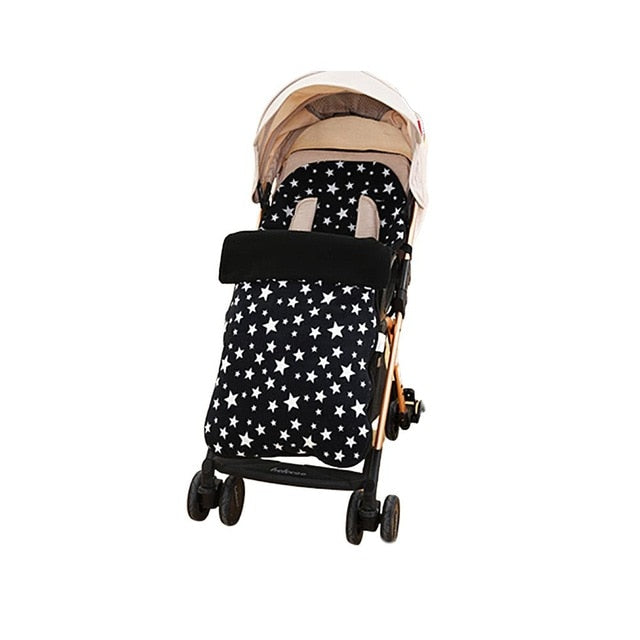 Twinkle Newborn Baby Winter Warm Sleeping Bags Sleepsack Fleece Swaddle Stroller Foot muff-baby swadle footmuff-Black-Free Item Online