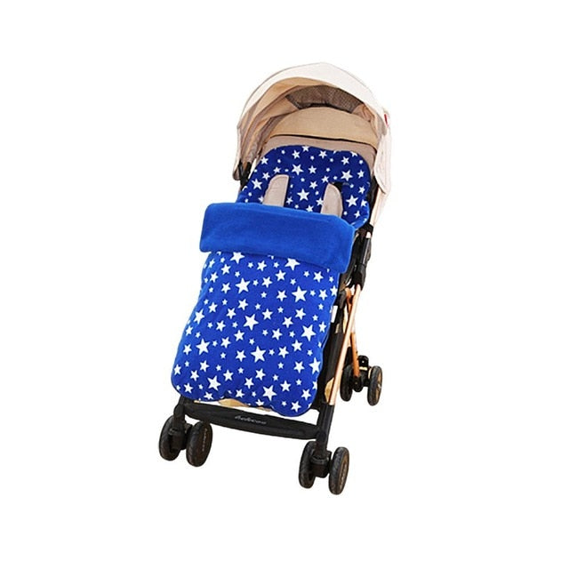Twinkle Newborn Baby Winter Warm Sleeping Bags Sleepsack Fleece Swaddle Stroller Foot muff-baby swadle footmuff-Blue-Free Item Online