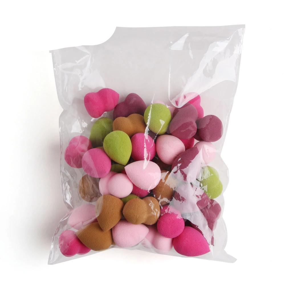 Mini Makeup Sponge Beauty Blenders Cosmetic Puff Powder Professional Foundation Cream Tool 50 Pieces-makeup sponge-Free Item Online