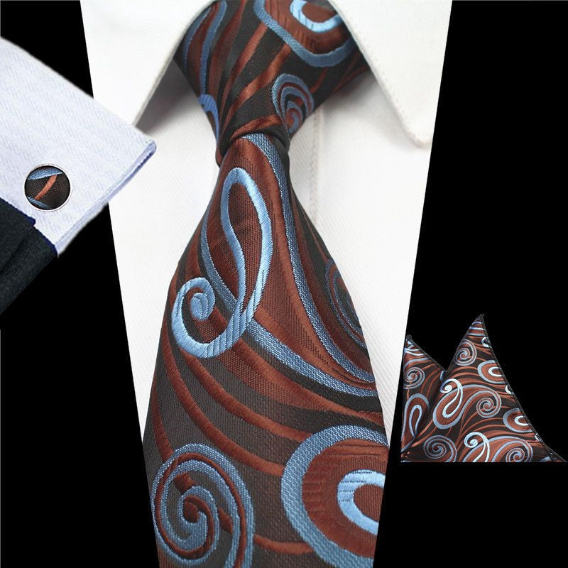 Mens Tie Set With Gift Box