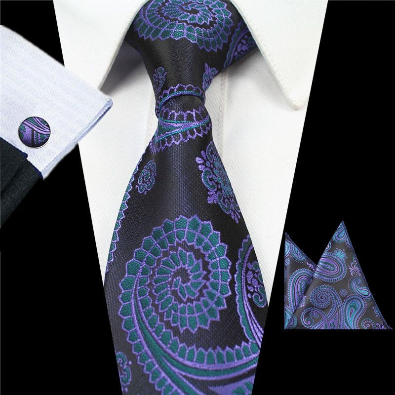 Mens Tie Set With Gift Box
