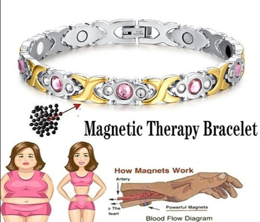 Weight Loss Energy Magnets Jewelry Slimming Bangle Twisted Therapy Bracelet