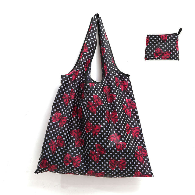 Foldable Shopping Bag Reusable Grocery Large Handbags Tote