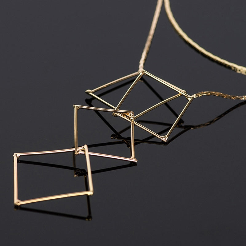 DebWol Design Stylish Y Shaped Women Choker Long Gold Necklace-Women Necklace-Free Item Online