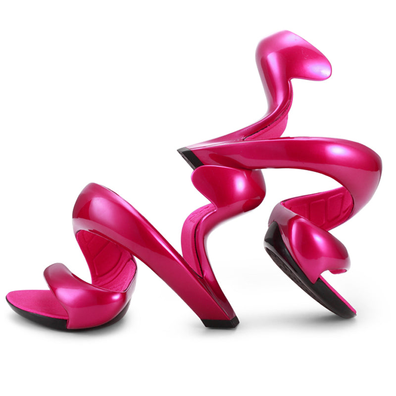Airy S- Shaped Soleless High Heels Peep Toe Sandals Women Gladiator Fashion Summer Ladies Nightclub Sexy Shoes-women shoes-Free Item Online