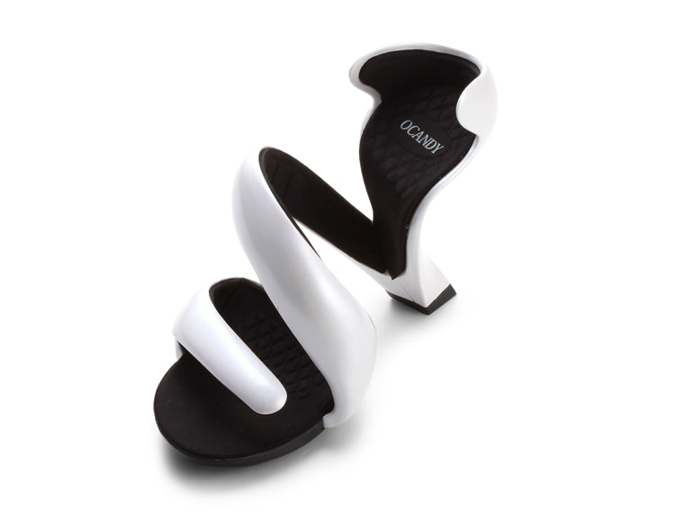 Airy S- Shaped Soleless High Heels Peep Toe Sandals Women Gladiator Fashion Summer Ladies Nightclub Sexy Shoes-women shoes-Free Item Online