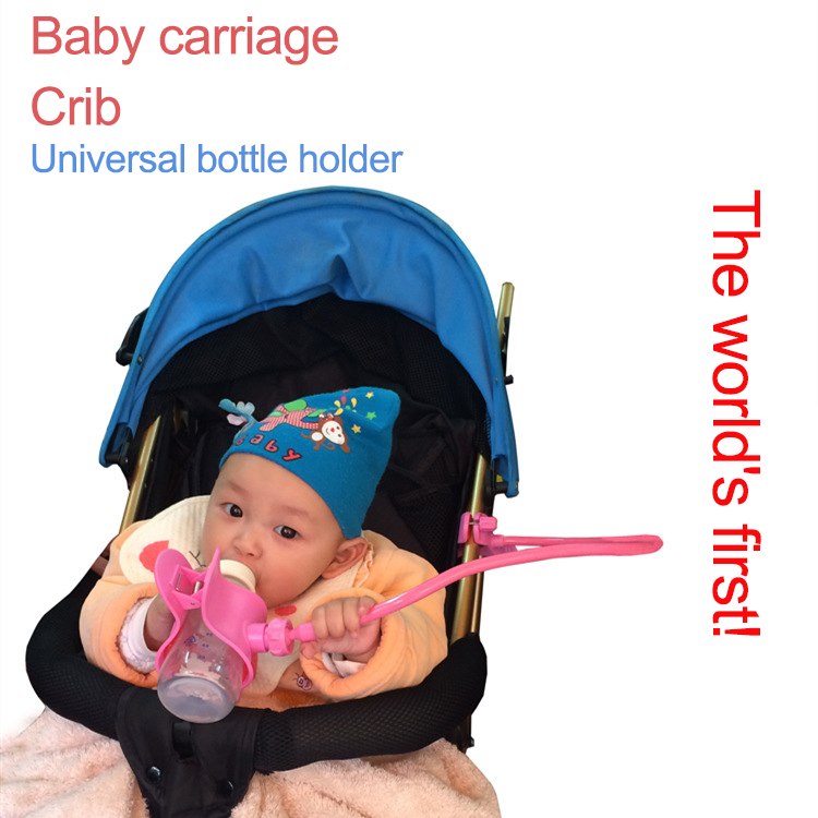 Doodle Baby Feeding Bottle Holder-baby-Pink-Free Item Online