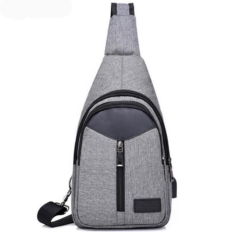 New Casual Crossbody Men Anti-theft Messenger Bag-Free Item Online