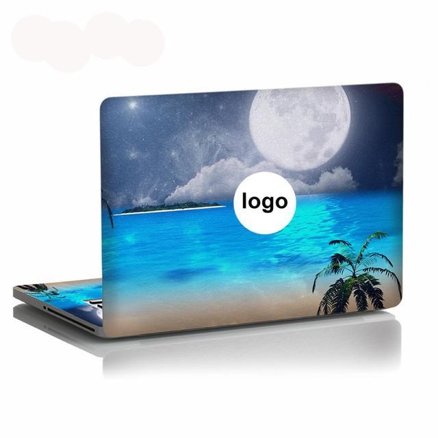 Computee Beach Series Laptop Sticker Skin Notebook Cover 2 in 1 Waterproof Decals-computer skins-Free Item Online