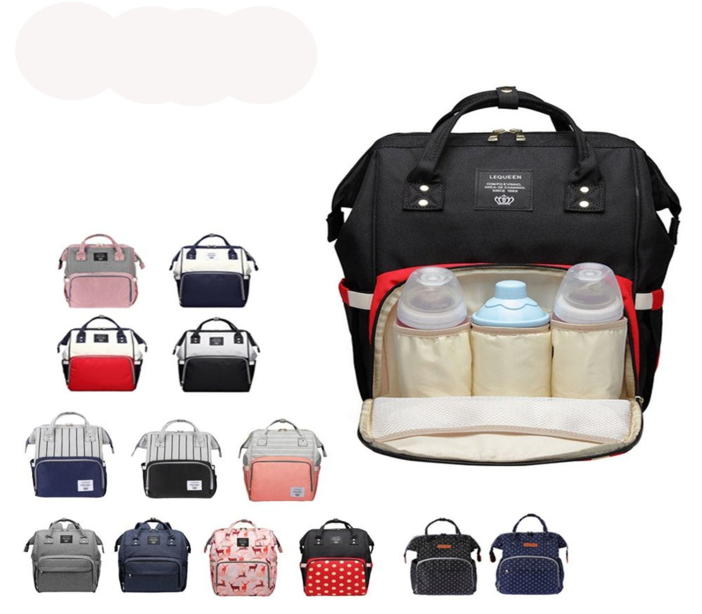 Maternity Nappy Diaper Bag Baby Travel Backpack Nursing Bag-baby diaper bag-Free Item Online