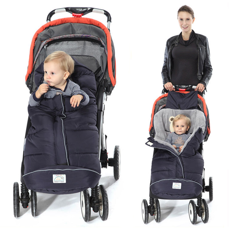 Doodle Winter Baby Stroller Sleeping Bags With Footmuffs-baby sleep bag with footmuff-Free Item Online